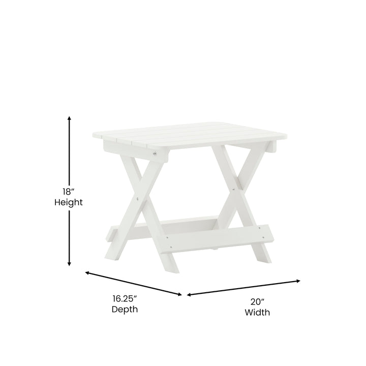 Lot # 1314 Flash Furniture Side Table $99.26