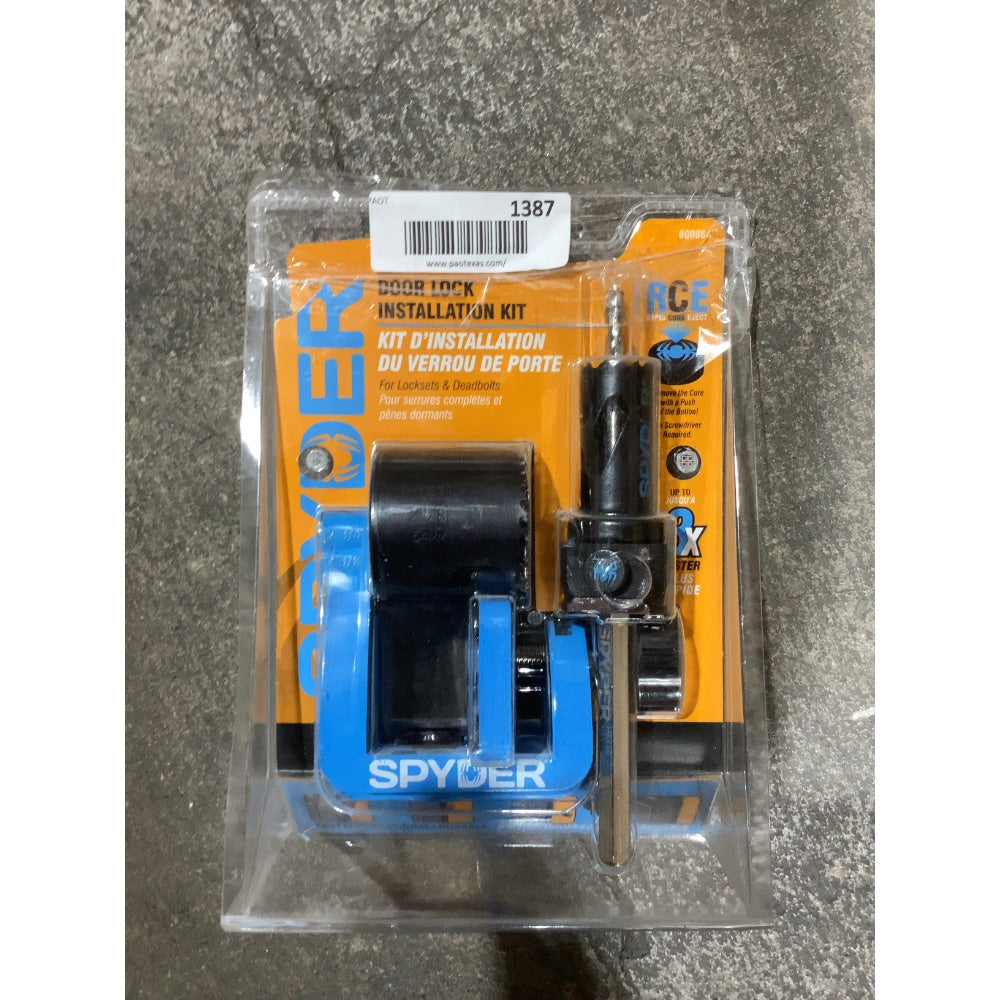 Lot # 1387 Spyder Hole Saw Set $49.98