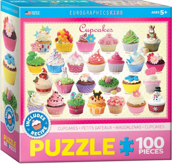 Lot # 53 Eurographics Cupcakes Puzzle, 100-Piece