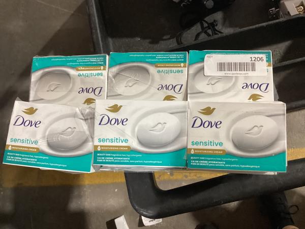 Lot # 1206 Dove Beauty Bar Sensitive Skin 3.75 Ounce (16 Count)