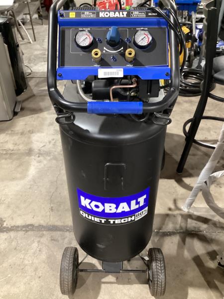 Lot # 2161 Kobalt Electric Vertical Air Compressor $420