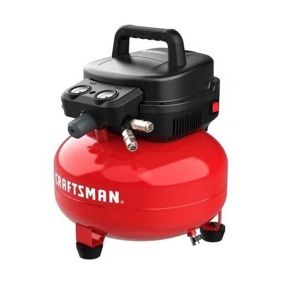 Lot # 77 CRAFTSMAN Pancake Compressor $194.5