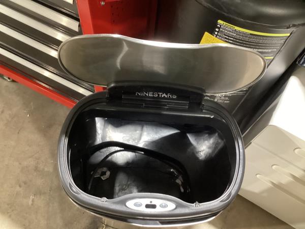Lot # 2155 13.2Gal Rectangular Motion Sensor Trash Can $100