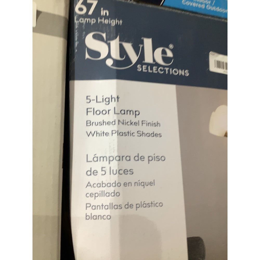Lot # 938 Style Selections Floor Lamp $70.00