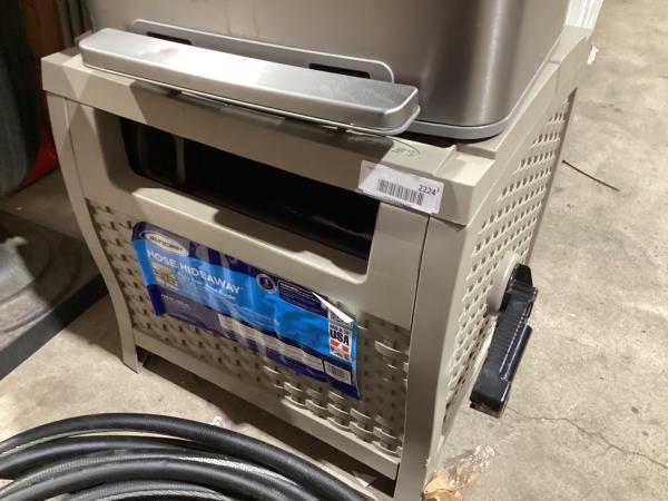 Lot # 2224 Suncast Hideaway Hose Reel $60