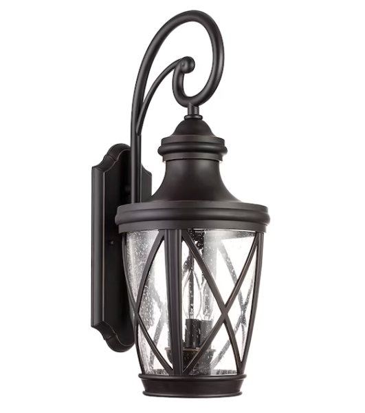 Lot # 1513 allen + roth Castine Outdoor Wall Light $90