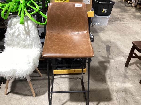 Lot # 2060 Bowden faux leather counter stool $100