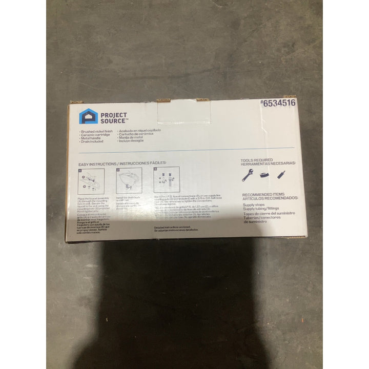 Lot # 1251 Project Source Bathroom Sink Faucet $33