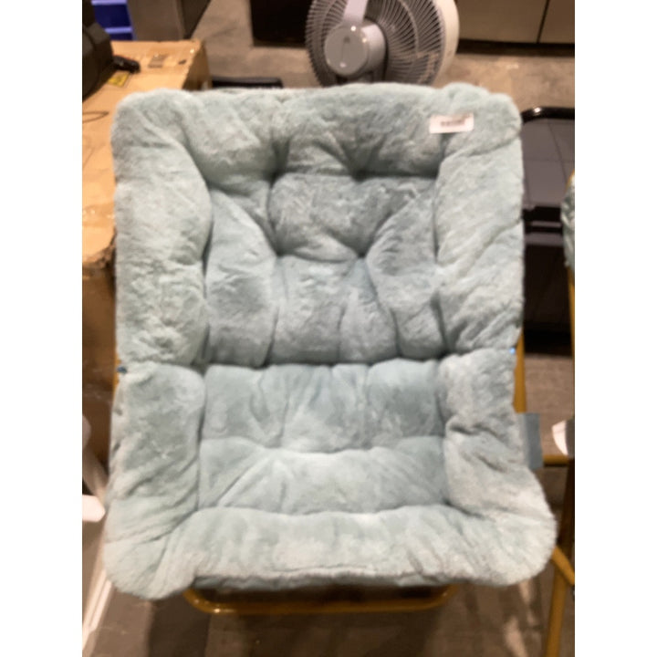 Lot # 2315 Plush chair pad for comfort  warmth