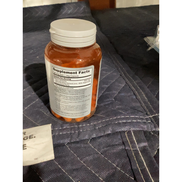 Lot # 1018 NOW Foods Tribulus Herbal Supplements $9.90