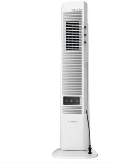 Lot # 2113 Lasko Misto Outdoor Living Misting Tower Fan $120