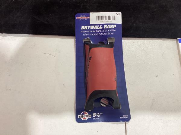Lot # 50 MARSHALLTOWN Drywall Rasps, W/O Guard Rails