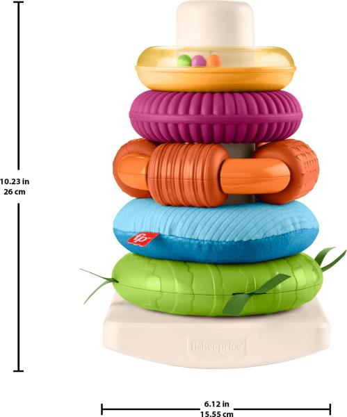 Lot # 951 Fisher-Price Baby Toy Sensory Rock-a-Stack