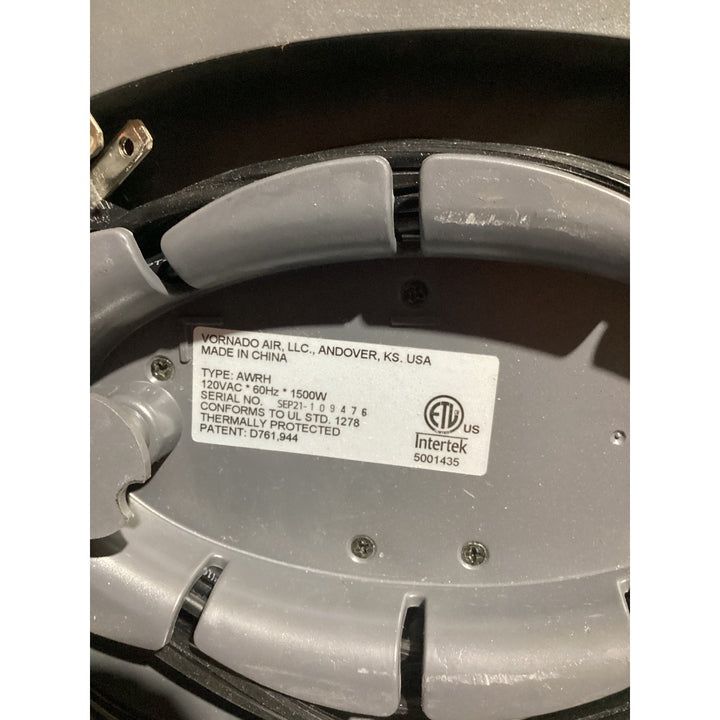 Lot # 550 Vornado Heater $50.00