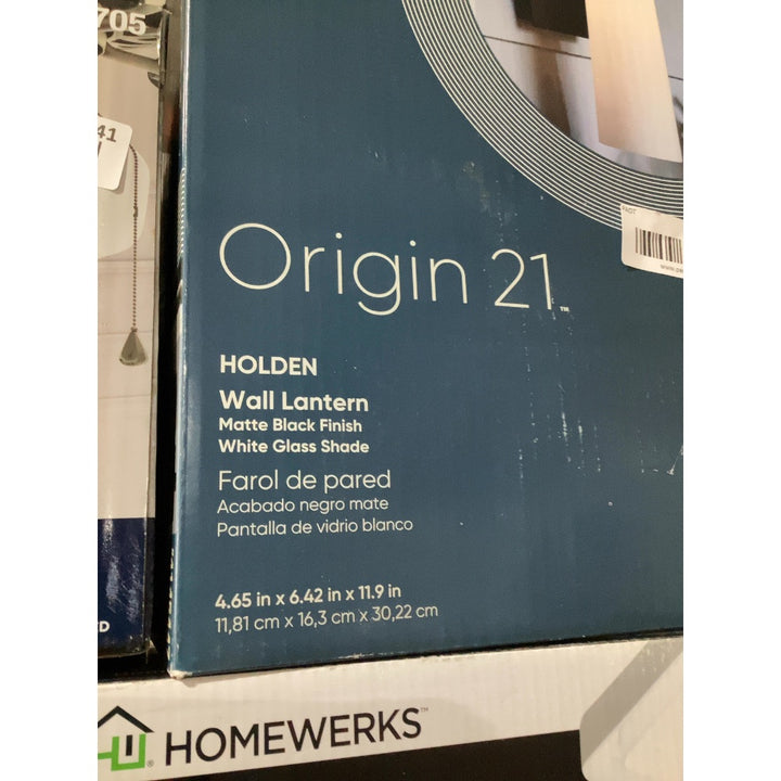 Lot # 943 Origin 21 Wall Lantern $21.00