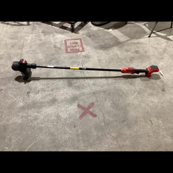 Lot # 1450 CRAFTSMAN RedBlack Cordless String Trimmer 58 $120