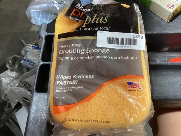 Lot # 1339 Armaly ProPlus Yellow Polyurethane Sponge