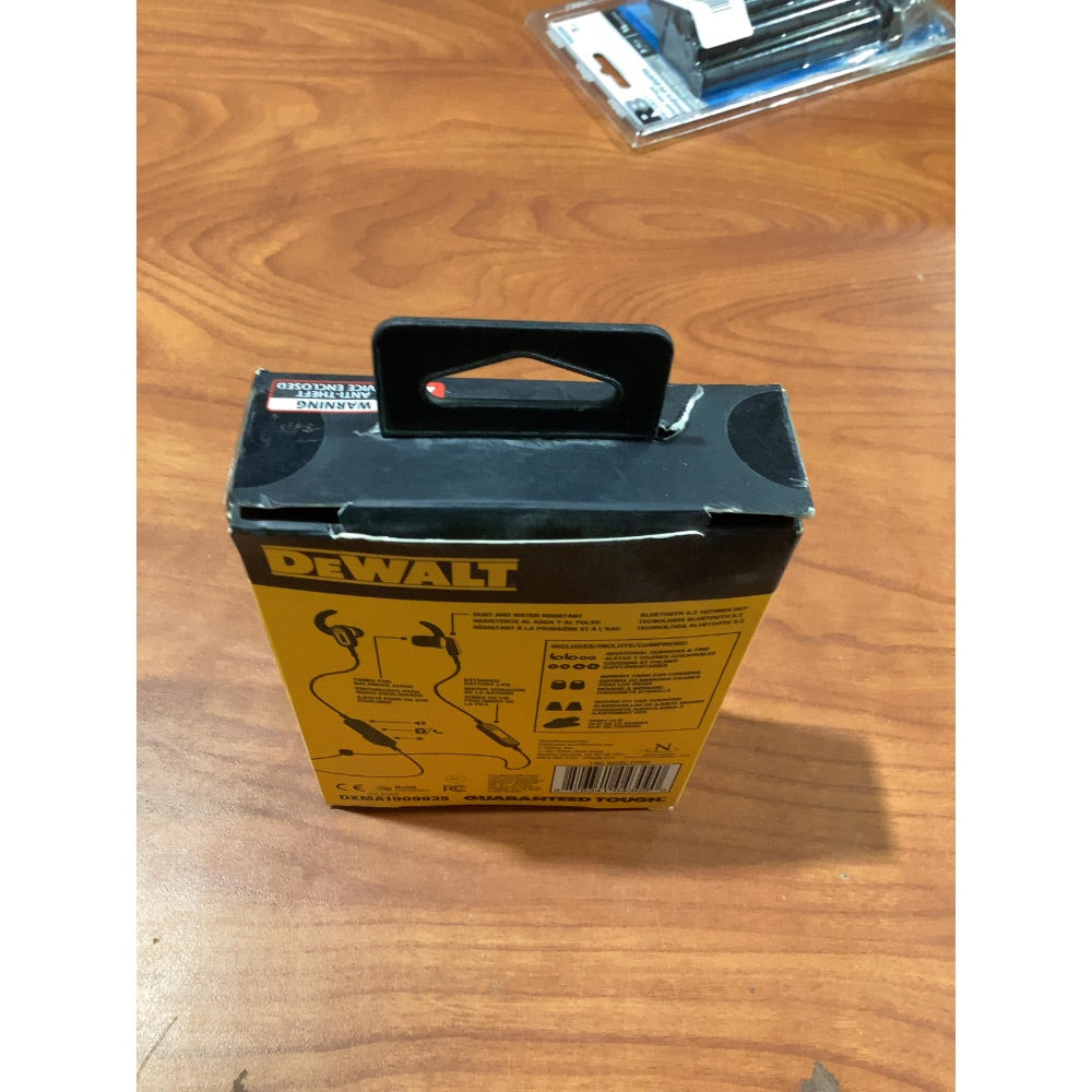 Lot # 1342 DEWALT Heavy Duty Neckband Bluetooth Earbuds $43