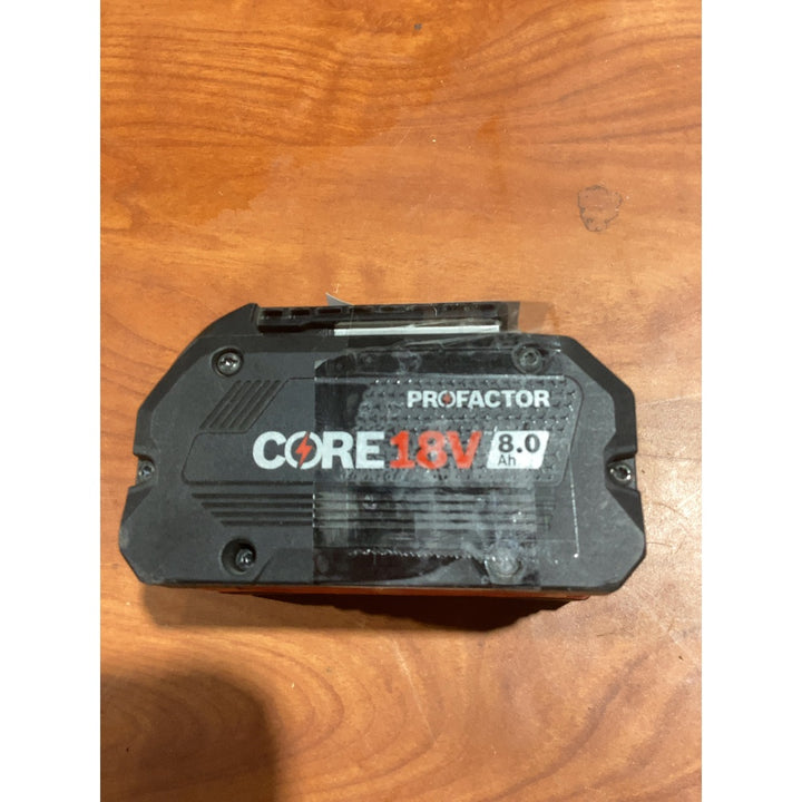 Lot # 120 Bosch GBA18V80 Profactor Battery $45.00