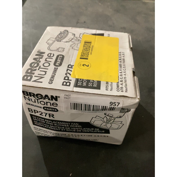 Lot # 957 Broan Bath Fan $23.99