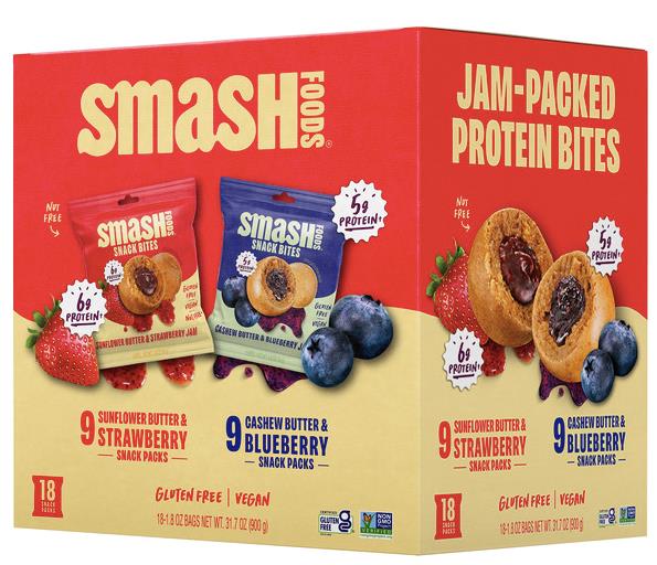 Lot # 1875 Smash Bites Variety Snack Bites