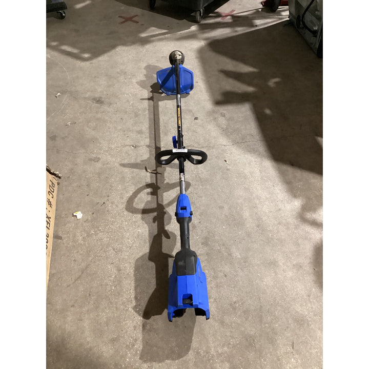 Lot # 1272 KOBALT KMH 1040-03 Power Head - 40V, Blue, with String Trimmer Attachment