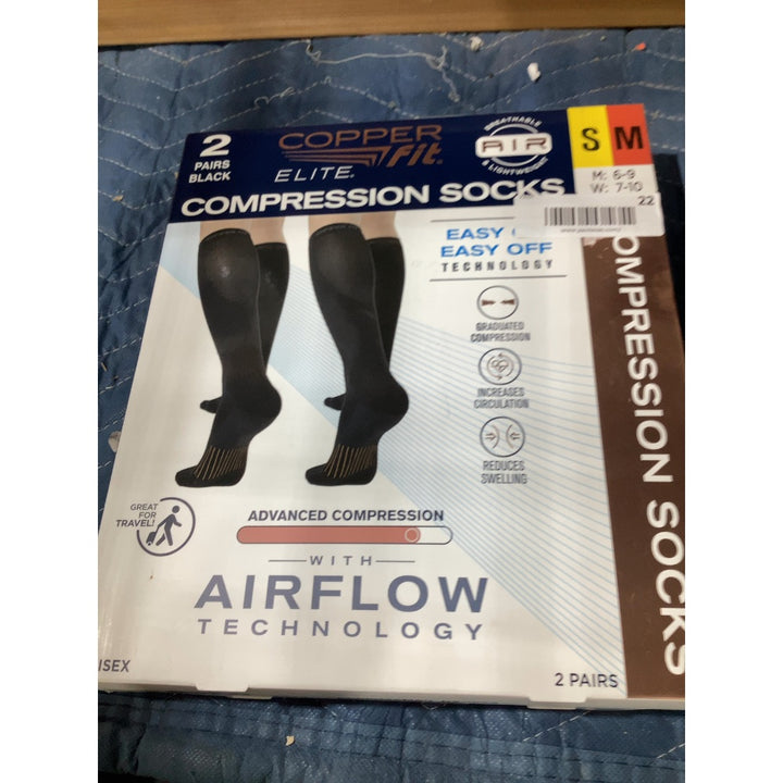 Lot # 22 Copper Fit Socks $20.00