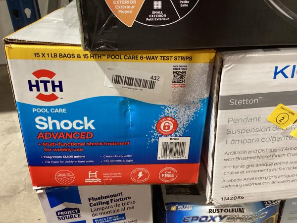 Lot # 432 Swimming Pool Shock Advanced and Test Strips $113