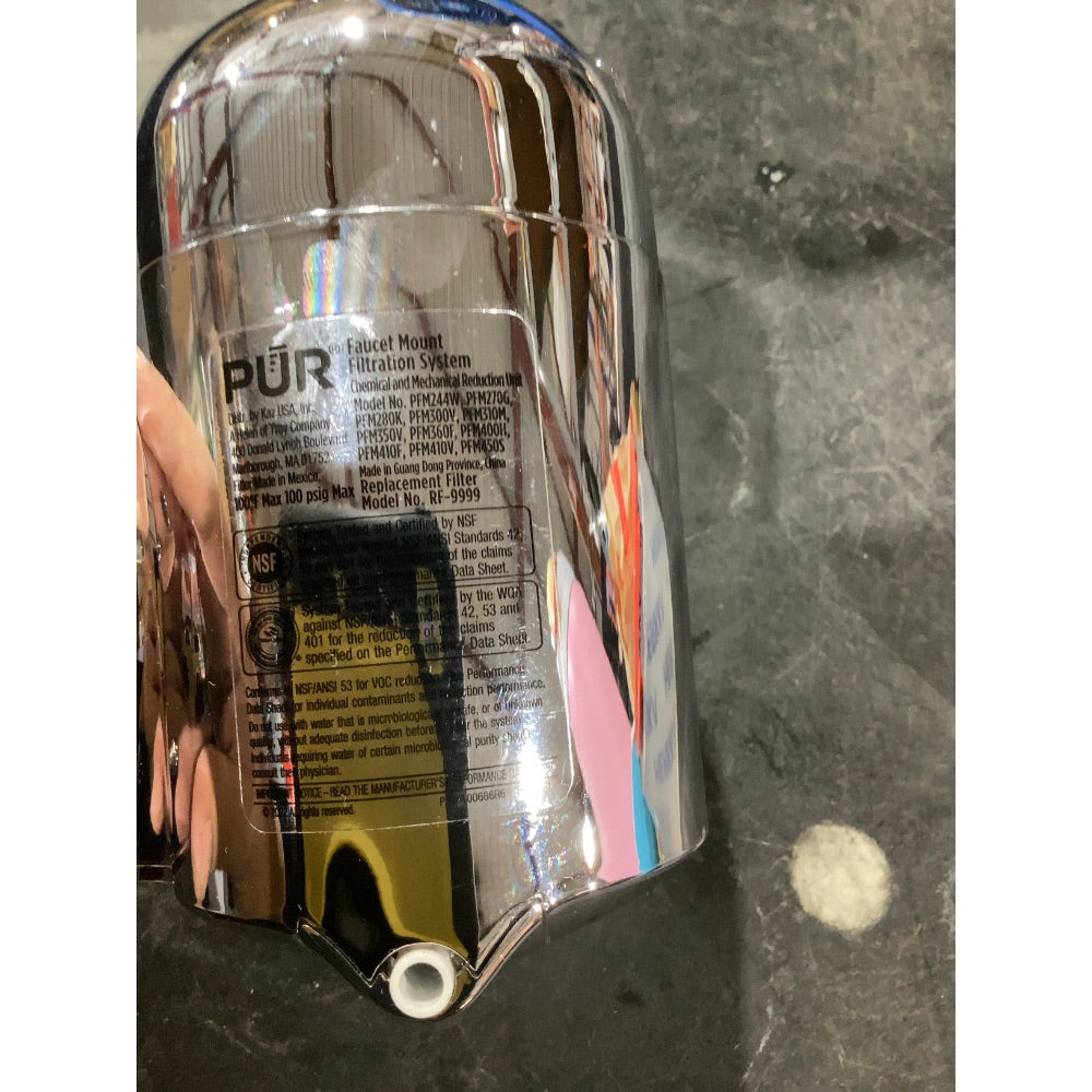 Lot # 586 PUR PFM244W Faucet Mount Filtration System $35.00