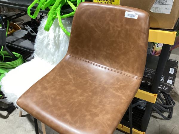 Lot # 2060 Bowden faux leather counter stool $100