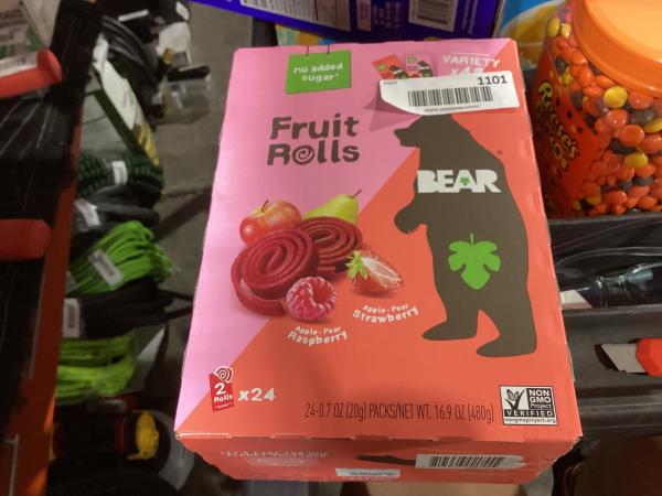 Lot # 1101 Strawberry  Raspberry Fruit Rolls $16.00