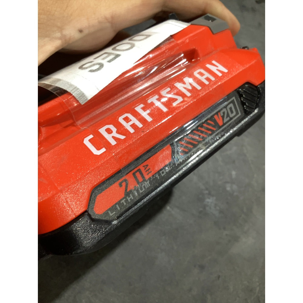 Lot # 457 Craftsman V20 2.0Ah Lithium Battery $49.00