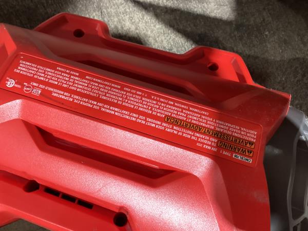Lot # 164 CRAFTSMAN V20 Cordless Axial Leaf Blower $89