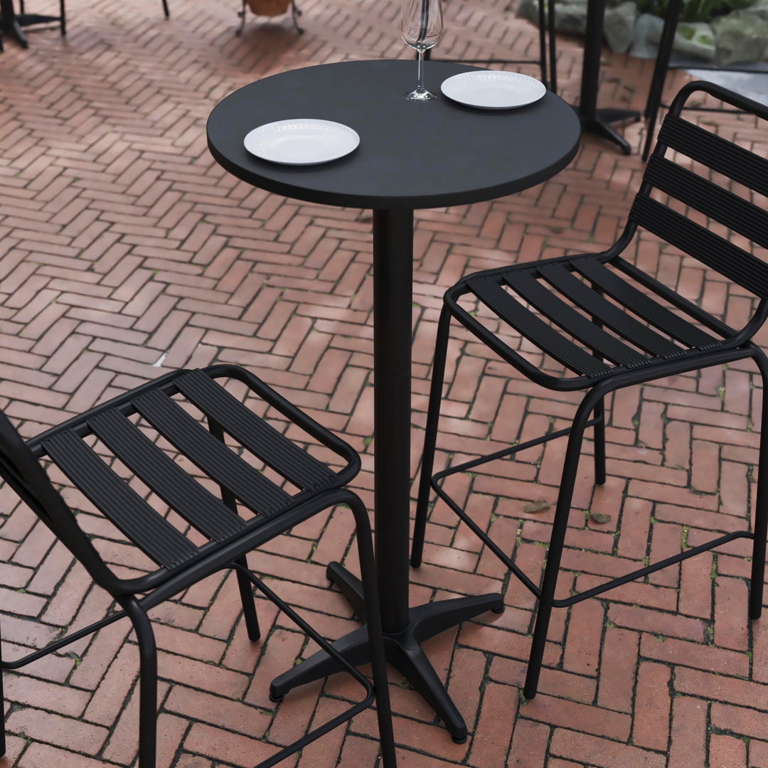 Lot # 2085 Flash Furniture Model Patio Bar Table $92.94