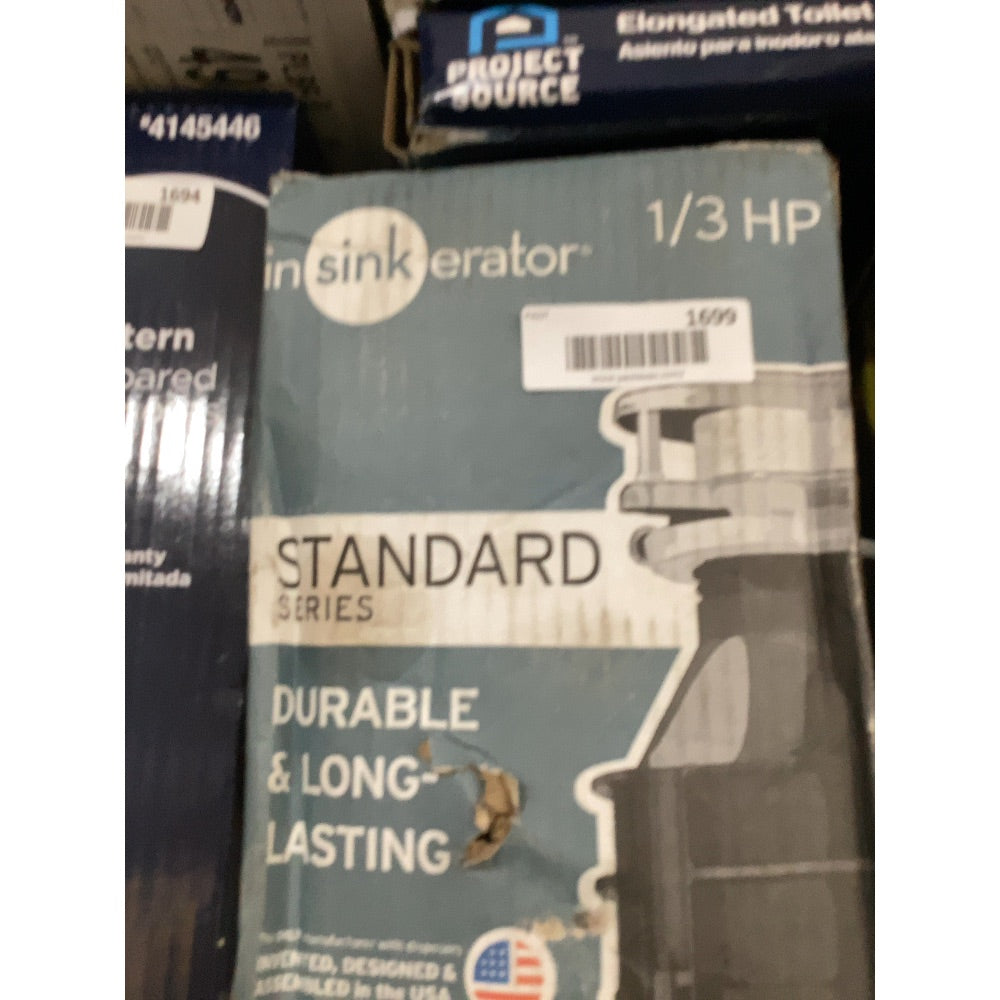 Lot # 1699 InSinkErator Badger 1XL Garbage Disposal $99.00
