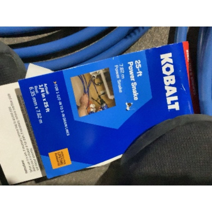 Lot # 644 KOBALT Blue 25-ft Power Snake 14 $30.00
