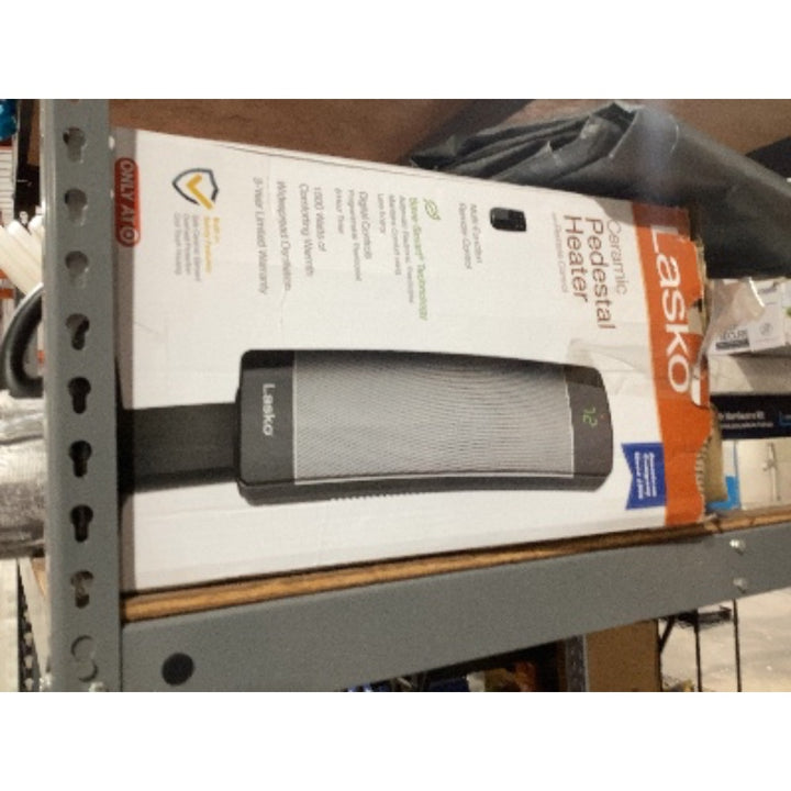 Lot # 485 Lasko Ceramic Pedestal Heater $80