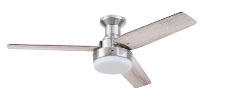 Lot # 433 Harbor Breeze Mac III Flush Mount Ceiling Fan $140