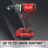 CRAFTSMAN V20 RP Cordless Drill and Impact Driver, Brushless Power Tool Combo Kit, 2 Batteries and Charger Included