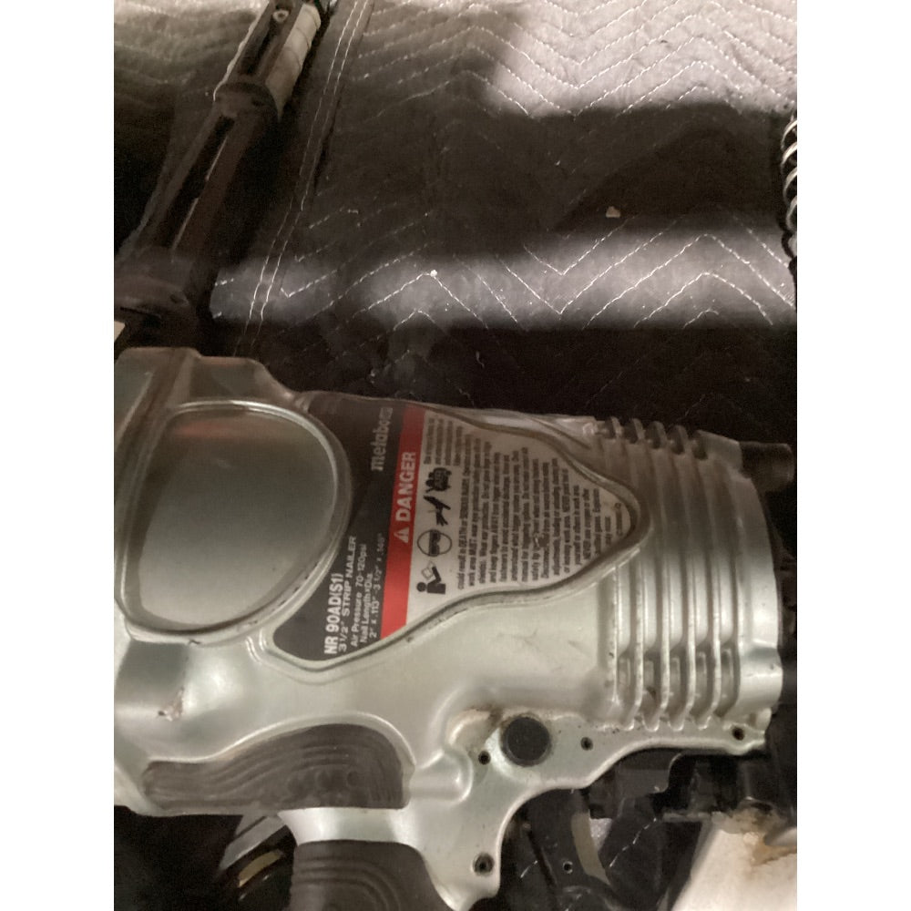 Lot # 900 Metabo HPT NR90ADS1 Framing Nailer  Faucet $200