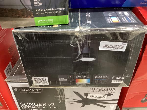Lot # 265 ALTITUDE BOCA II 52-in Ceiling Fan $180