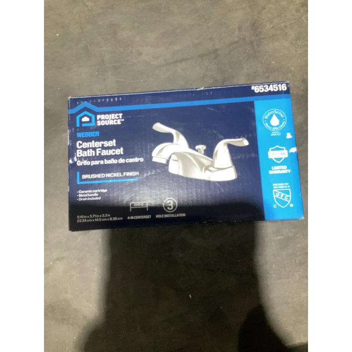 Lot # 1251 Project Source Bathroom Sink Faucet $33
