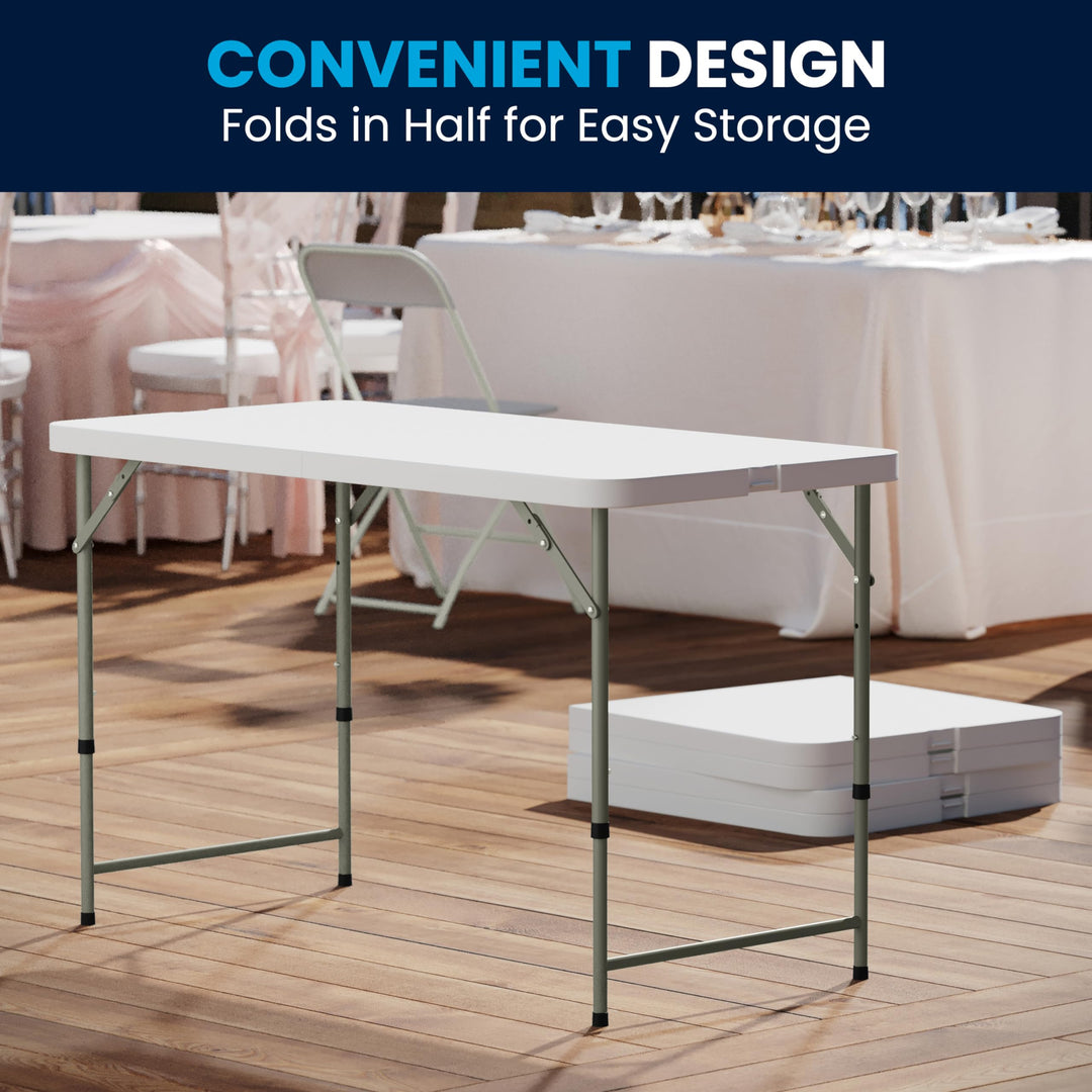 Lot # 2115 Flash Furniture Folding Table $47.77