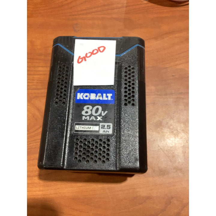 Lot # 130 Kobalt KB 2580-06 Battery $120.00
