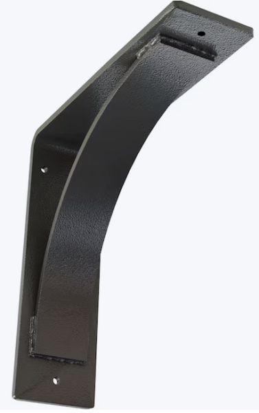 Lot # 1610 Ekena 10-in x 3-in x 10-in Mounting Bracket $53