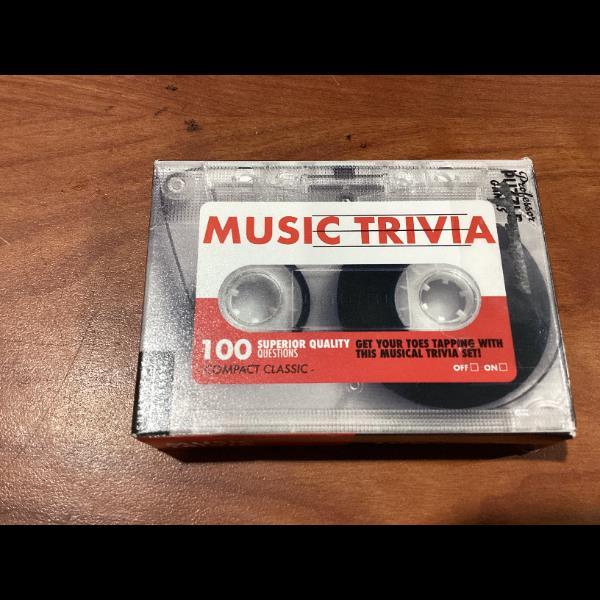 Lot # 13 PAOT Music Trivia Game - $18