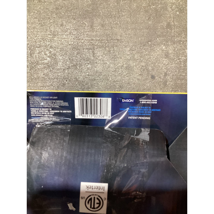 Lot # 1014 Bell  Howell Socket Air Light Fan $25