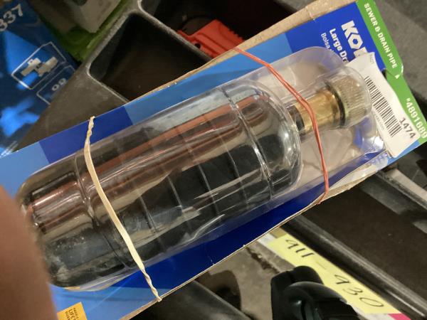 Lot # 1474 Kobalt Large Drain Rubber Bladder