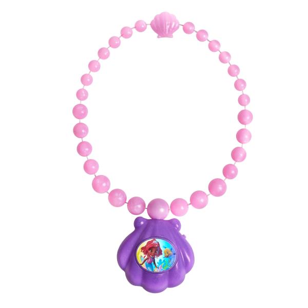 Lot # 952 Disney Ariel Ocean Glow Necklace w Lights & Sounds
