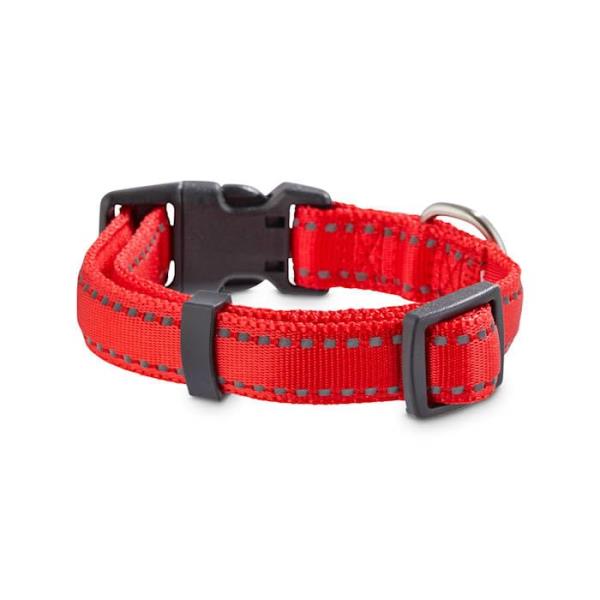 Lot # 381 YOULY Reflective Dog Collar Red Small